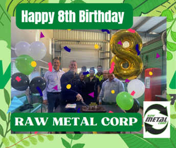 Raw MEtal birthday celebration